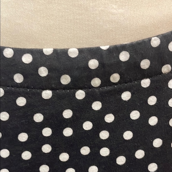 Polka Dot Black and White Dress - Picture 3 of 8